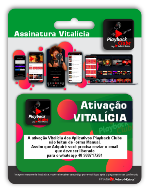 Assinatura Vitalícia PLayback Clube